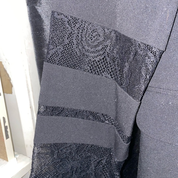 Nine West Black Blazer with lace Sleeves - Picture 3 of 3